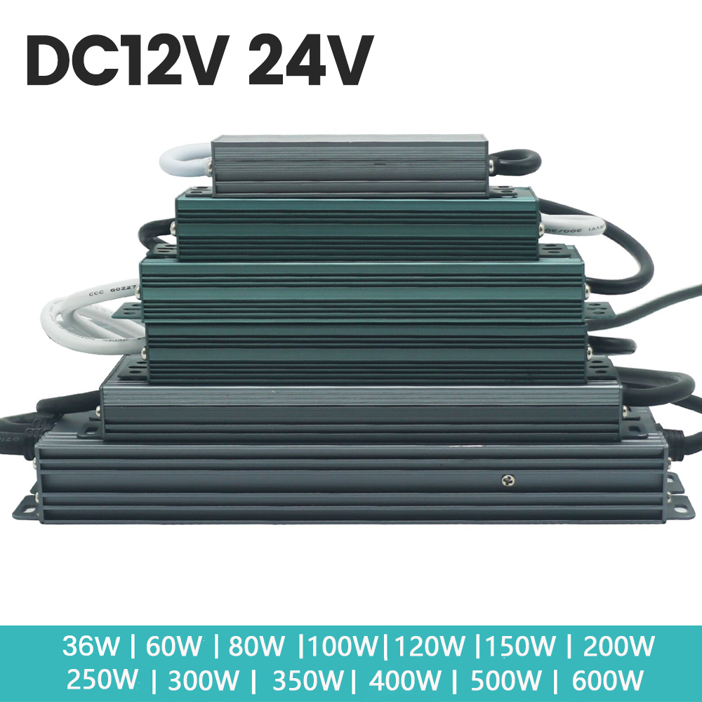 Outdoor Power Transformer - IP67 Wasserdichter Netzteiltreiber 60 W 100