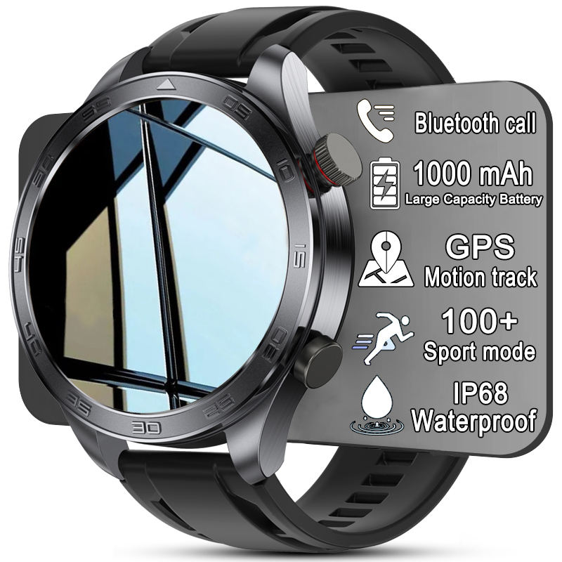 Outdoor Power Lead - Neue GPS-Tracking-Smartwatch für Herren mit AMOLED-Bildschirm,
