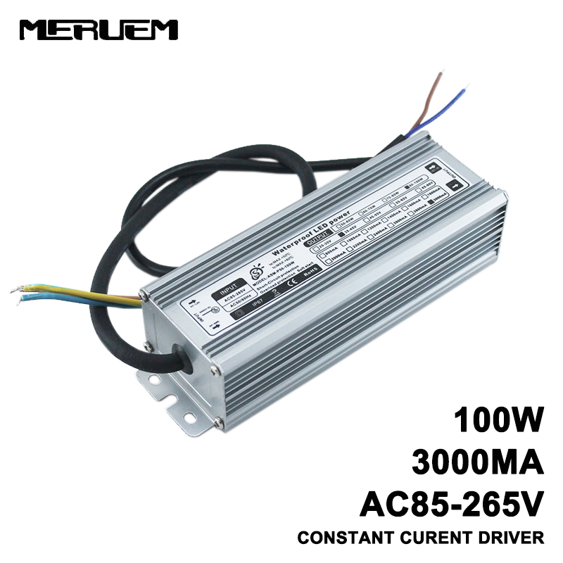 Outdoor Power Transformer - 100W IP65 Wasserdichte Led-treiber, AC85-265V Zu
