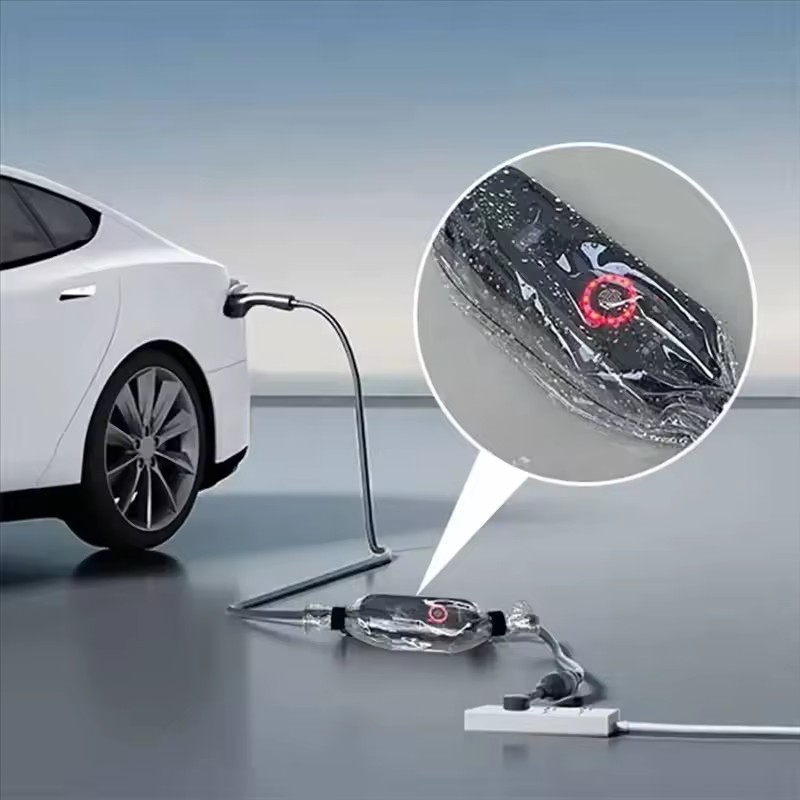 Outdoor Power Socket Cover - Wasserdichte Ladegerät-Regenabdeckung, staubdichte Steuerbox für Elektroautos,