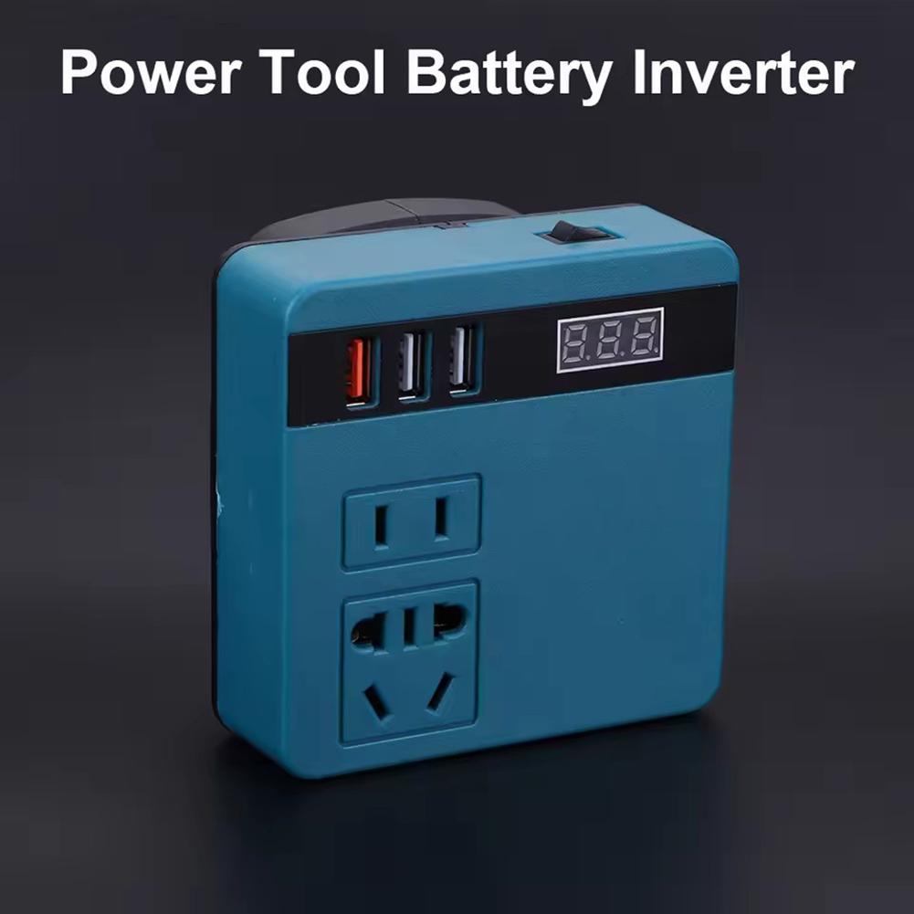 Outdoor Power Transformer - 120W Lithium-Batterie-Wechselrichter Powerbank 18V 21V zu