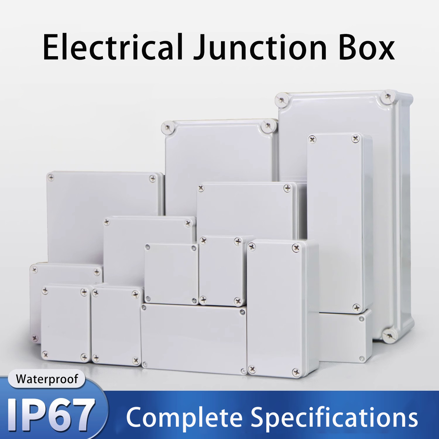 Outdoor Power Socket Cover - IP67 Graue/transparente Abdeckung für den Außenbereich,