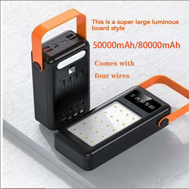 50000mAh 80000mAh Tragbare Pow – Outdoor Power Lead Bewertung und Preis