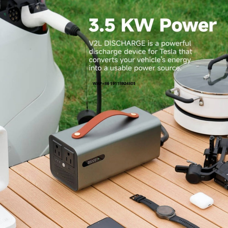 3,5-kW-NACS-V2L-Entladestation – Outdoor Power For Camping Bewertung und Preis