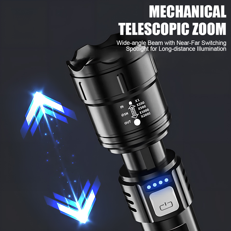 Hochleistungs-P50-LED-Taschenl – Outdoor Power For Camping Bewertung und Preis