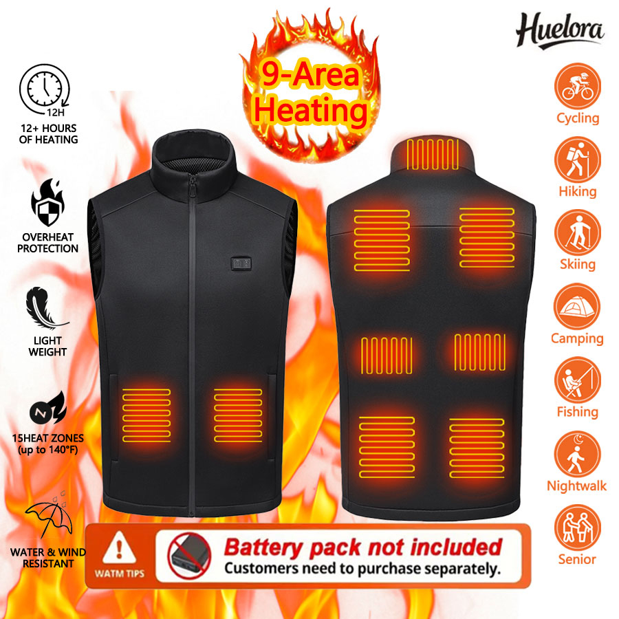 Winter-Heizweste 9-Bereich Ste – Outdoor Powersports Bewertung und Preis
