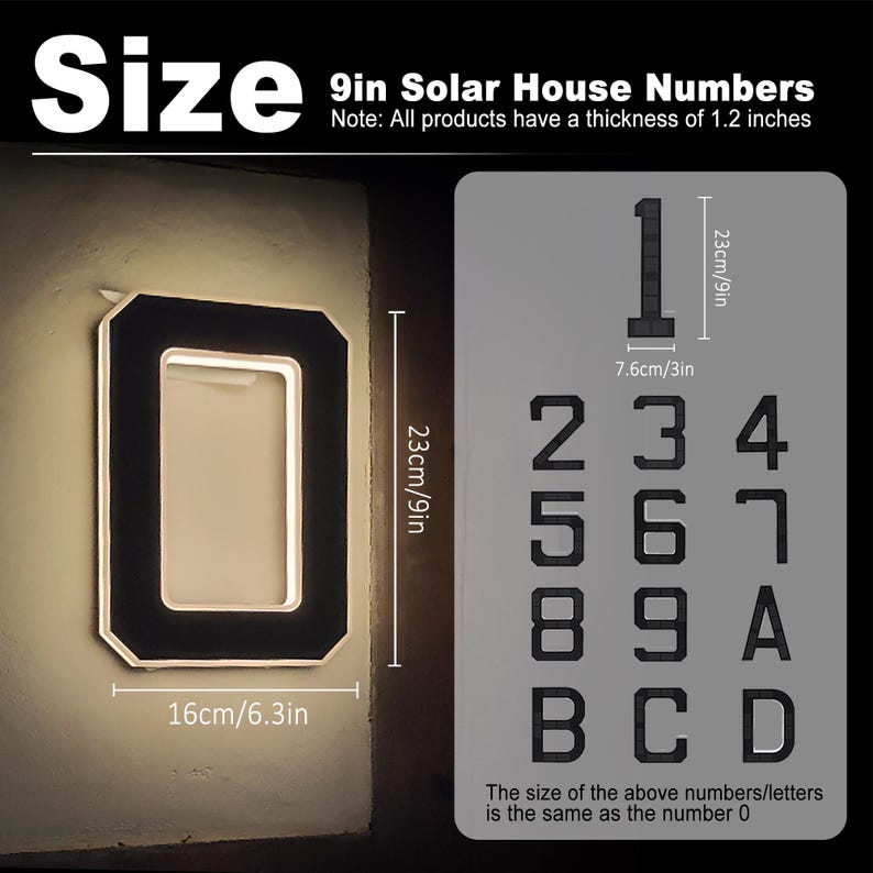 Solar-LED-Hausnummernschild Wa – Outdoor Power House Bewertung und Preis