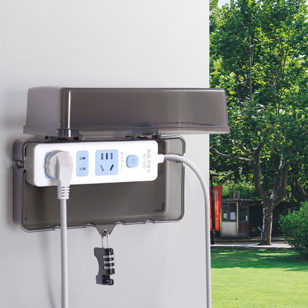 Tragbare Kunststoff-Steckdosen – Outdoor Power Socket Cover Bewertung und Preis