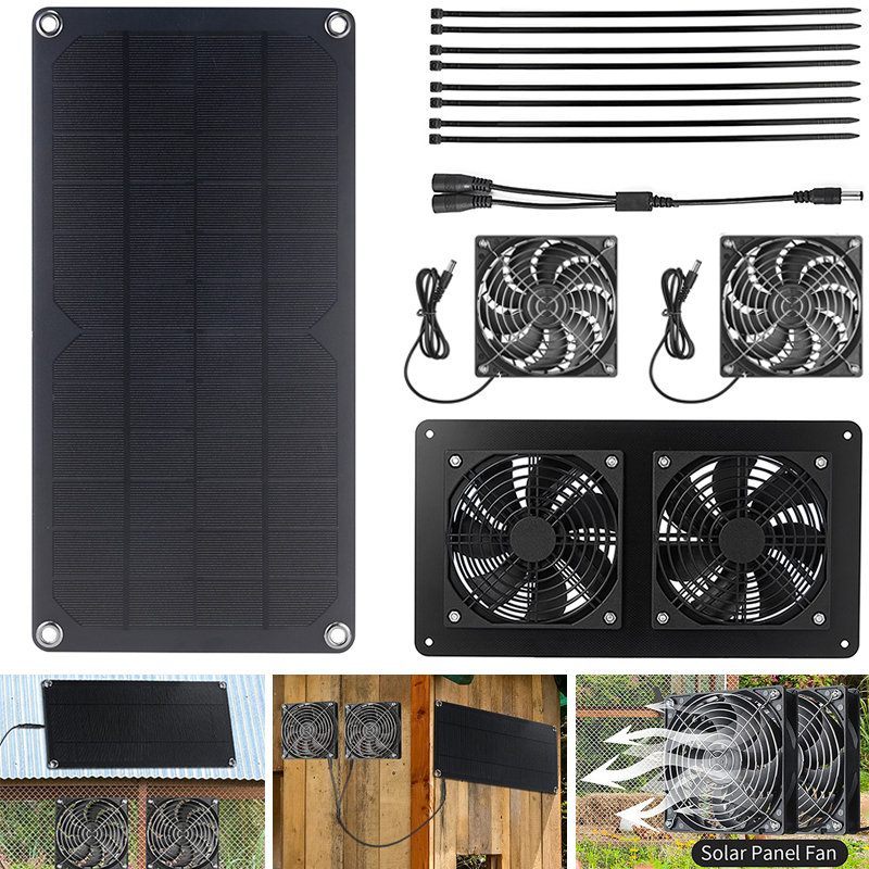 100w Solar panel Abluft ventil – Outdoor Power House Bewertung und Preis