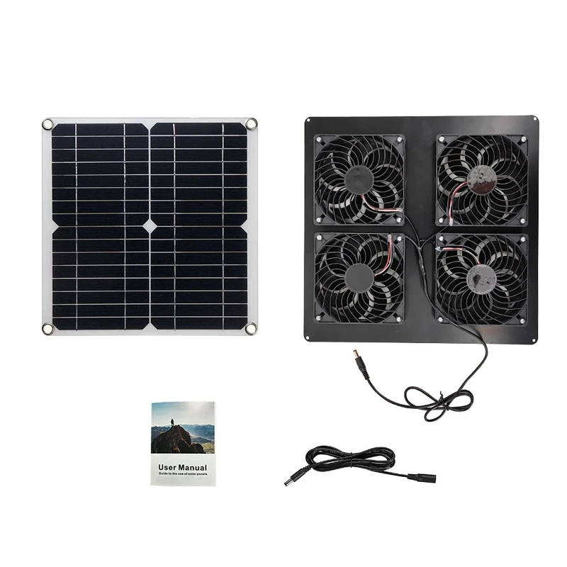 100w Solar panel Abluft ventil – Outdoor Power House Bewertung und Preis
