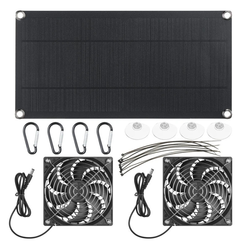 100w Solar panel Abluft ventil – Outdoor Power House Bewertung und Preis