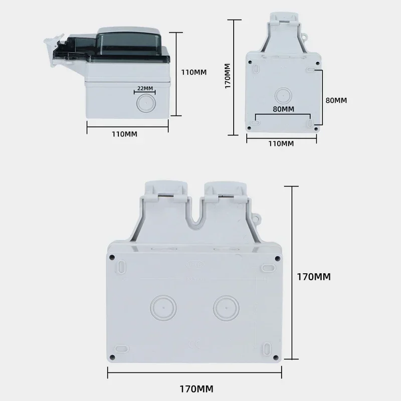 Tuya Wasserdichte Elektrische  – Outdoor Power Usa Bewertung und Preis