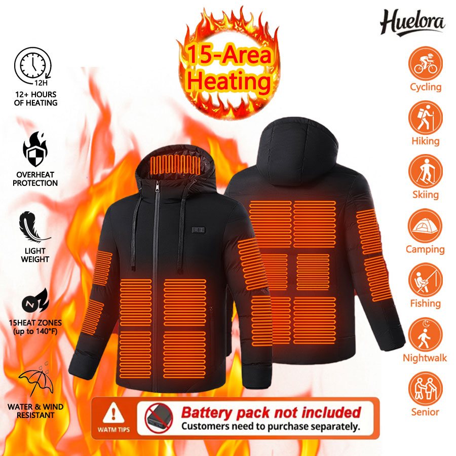 Huelora 11-Bereich-Heizjacke f – Outdoor Powersports Bewertung und Preis