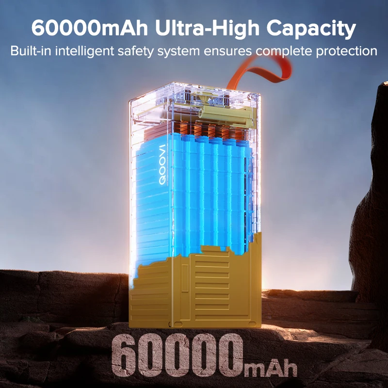 QOOVI 60000 mAh Power Bank 22, – Outdoor Power Lead Bewertung und Preis