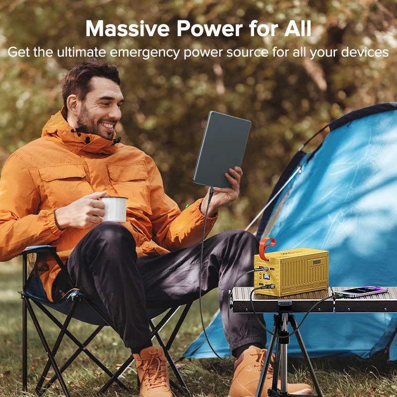 QOOVI 60000 mAh Power Bank 22, – Outdoor Power Lead Bewertung und Preis